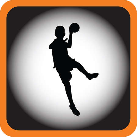 handballのイラスト素材