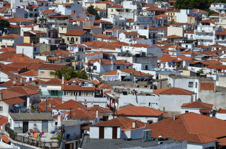 Skiathos Greek Islandの写真素材