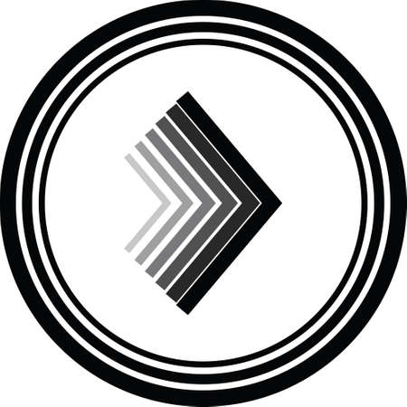 arrow right signのイラスト素材