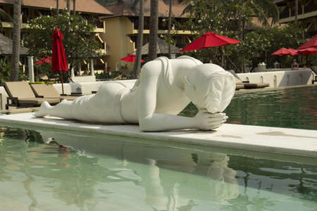 Grounds of the Hotel Amari in Koh Changのeditorial素材