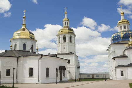 Village Abalak. Abalaksky monastery. Arhetekturnye stariny.Peyzazhi.Zarisovki monuments.