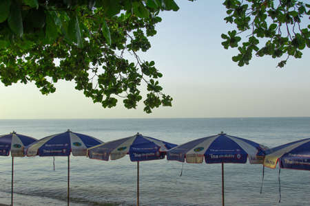 Marine and urban sketches and landscapes around Jomtien Beach のeditorial素材