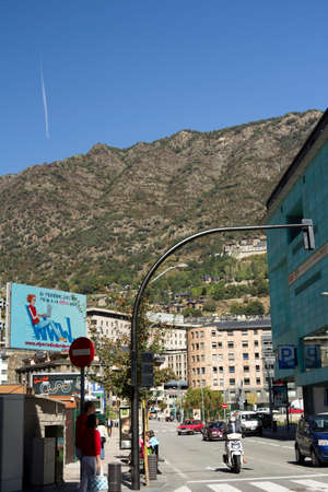 Microstate of Andorra. Architecture and Cityscapes Attractions.のeditorial素材