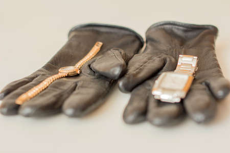 Still-life on a white background with a blurred backgroundの写真素材