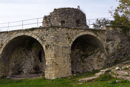 One of the towers of the fortress Cultural Historical Complex Anakopia Fortress Republic of Abkhazia