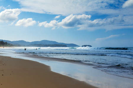 History Beach on Phuket Island in the beginning of the seasonの写真素材