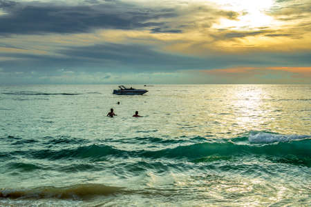 Marine sketches in Thailand Phuket Karon Beachの写真素材