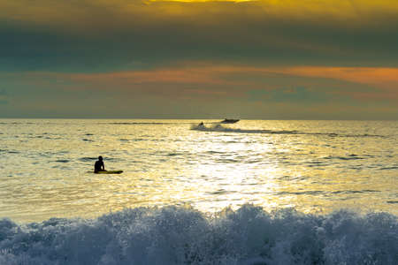 Marine sketches in Thailand Phuket Karon Beachの写真素材