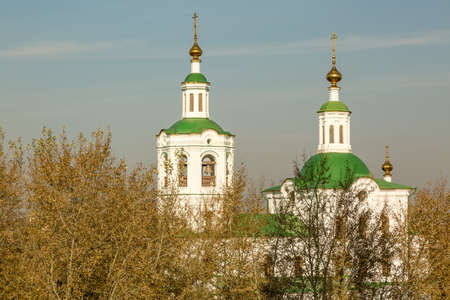 Christian Orthodox Church built on the donations of parishionersの写真素材