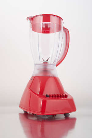 Household appliance - red electric blender.の写真素材