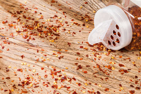 Red pepper or cayenne pepper crushed.
