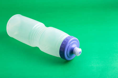 Plastic Bottle With Lid For Storing And Transporting Drinking Liquids.の写真素材
