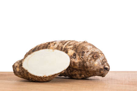 Malanga Edible Tuber - Root Of The Plant Called Colocasia Esculenta