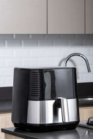 Small Kitchen Appliance - Hot Air Fryer; Photo In The Kitchenの写真素材
