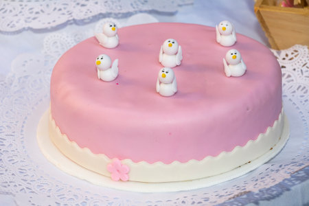 Celebration Dessert; Tasty Cake Children's Decoration Baptism