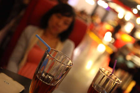 drinking lifestyle at night 04の写真素材