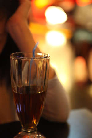 drinking lifestyle at night 02の写真素材