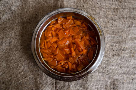 pumpkin jamの写真素材