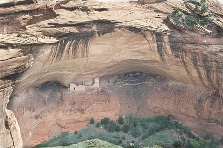 Mummy Cave Overlook in Canyon de Chelly 3584