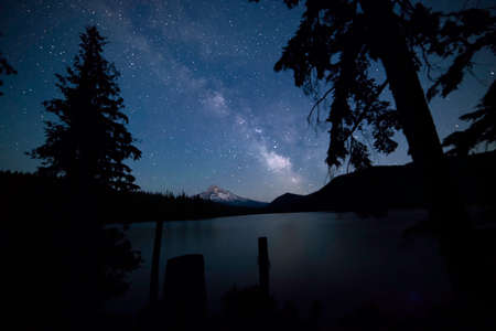 Lost Lake with Mt. Hood and the Milky Way_7452