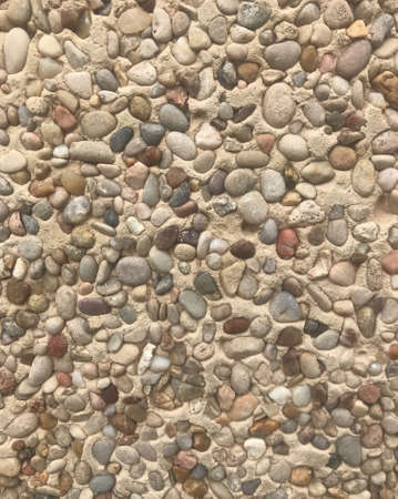 Horizontal stone wall for pattern and background texture