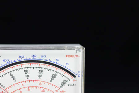 An electronic measurement instrument, vintage styleの写真素材