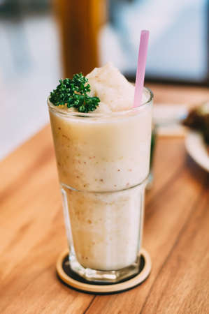 Apple frappe juiceの写真素材