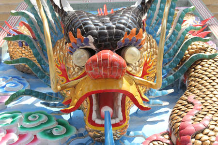 Dragon the Protector at the Chinese Temple