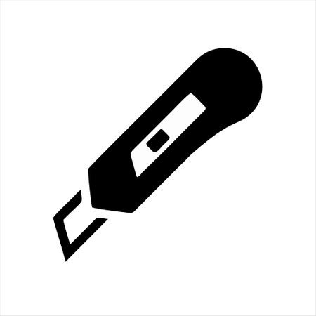 Pencil icon on white background. Vector illustration. Flat design.のイラスト素材