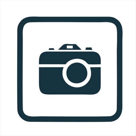 Camera icon. Photography symbol. Photo camera icon. Vector illustration.のイラスト素材