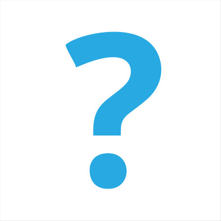 Question mark icon. Question mark symbol. FAQ sign. Vector illustration.のイラスト素材