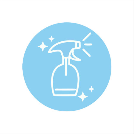 spray bottle icon. spray bottle icon. spray bottle vector iconのイラスト素材