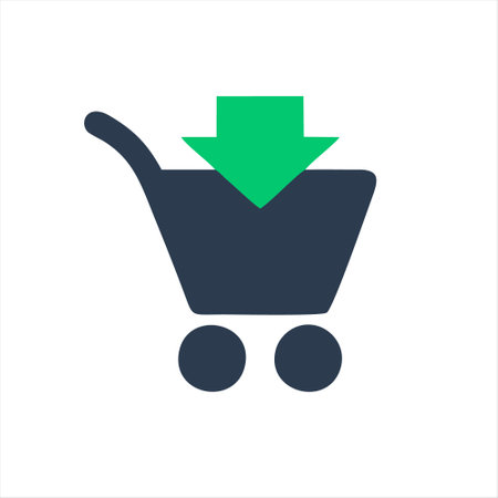 Shopping cart icon. Shopping cart icon. Shopping cart vector icon.のイラスト素材