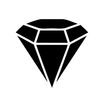Diamond icon vector set. jewel illustration sign collection. gem symbol or logo.のイラスト素材
