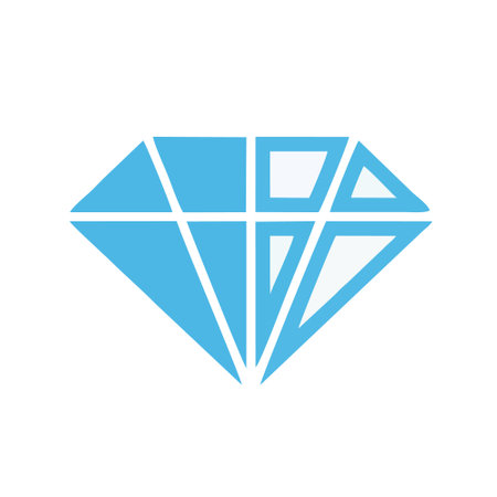 Diamond logo design vector template. Diamond icon vector design. Diamond icon vectorのイラスト素材