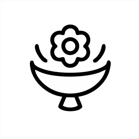 Flower pot icon, flower pot icon, flower pot icon vectorのイラスト素材