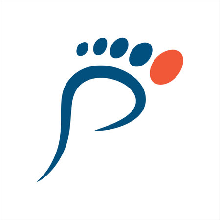 Foot print icon. Footprint vector icon. Footprint vector iconのイラスト素材