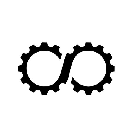 Gear icon vector set. cog illustration sign collection. cog symbol or logo.のイラスト素材
