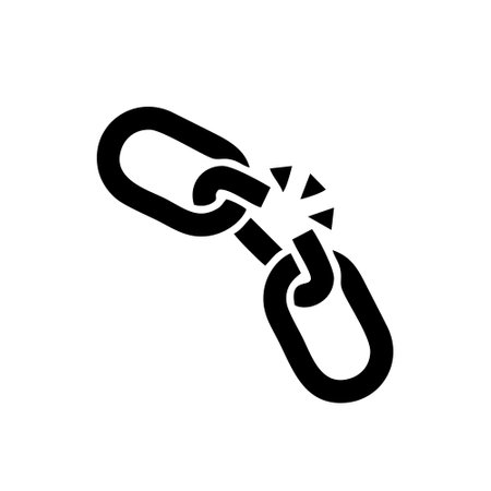 Link icon vector. chain illustration sign. chain symbol or .のイラスト素材