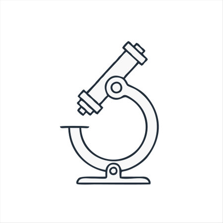 Microscope icon. Vector illustration. Microscope icon. Microscope icon. Microscope icon. Microscope icon. Microscope icon. Microscope iconのイラスト素材