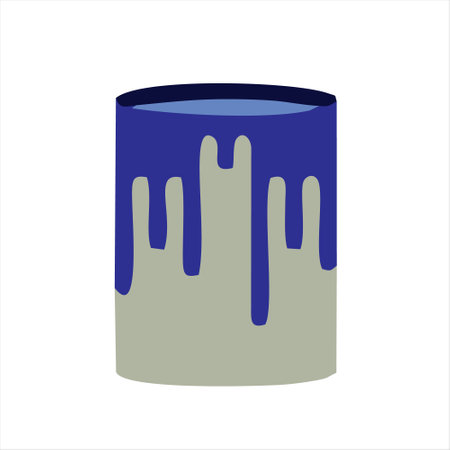 Paint bucket icon. Vector illustration isolated on a white background.のイラスト素材