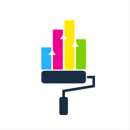 Paint roller icon. Paint roller vector icon. Paint roller vector iconのイラスト素材