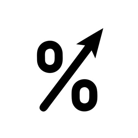Percentage icon vector. Percentage illustration sign. percentage symbol or .のイラスト素材