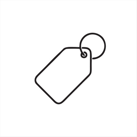 Price tag icon vector. Price tag icon vector. Price tag icon vector. Price tag icon vector.のイラスト素材