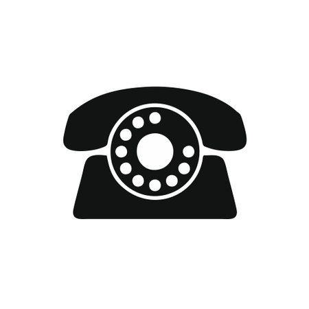 Telephone icon vector. telephone icon vector. telephone icon vector. telephone icon vectorのイラスト素材
