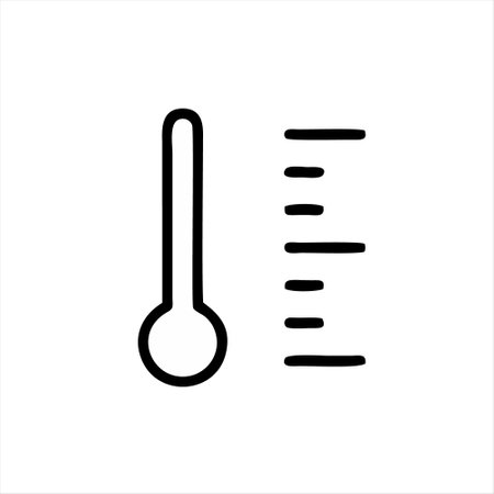 Thermometer icon vector illustration. Thermometer icon vector.のイラスト素材
