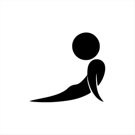 Human figure icon vector design template. people icon vector design template.のイラスト素材