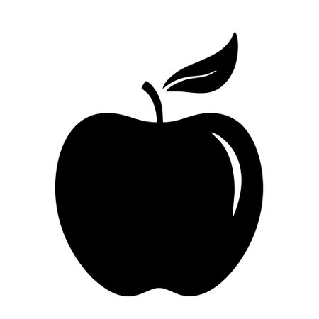 Apple icon vector set. apple illustration sign collection. fruit symbol.のイラスト素材