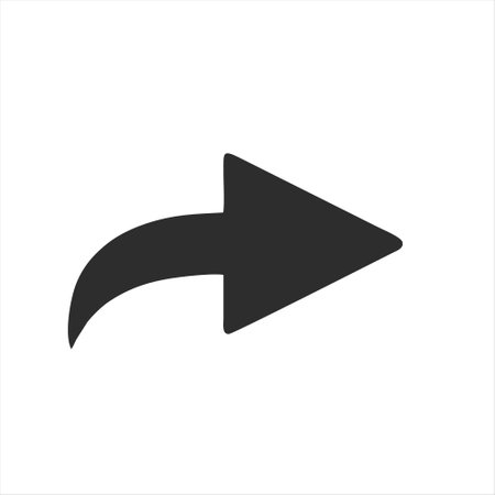 Arrow icon. Vector illustration isolated on white background. EPS 10のイラスト素材
