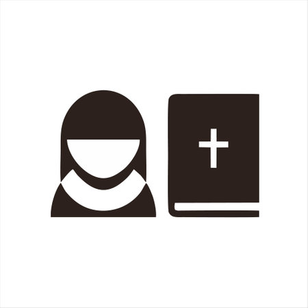 holy bible icon vector. holy bible icon vector. holy bible icon vectorのイラスト素材
